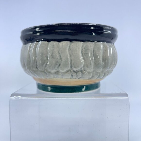 vintage staffordshire hand painted ceramic tobey sugar bowl - Picture 3 of 7